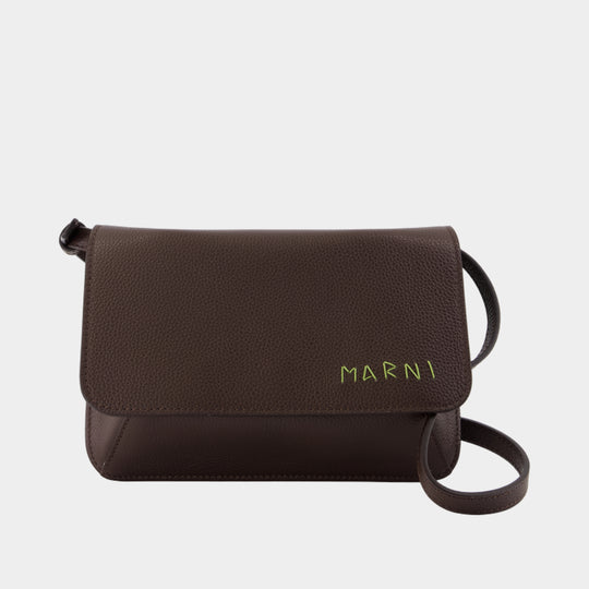 Crossbody - Marni - Leather - Brown
