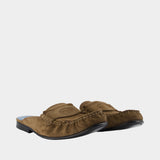 Sabots - Marni - Leather - Brown