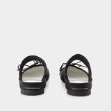 Mules - MM6 Maison Margiela - Synthetic - Black