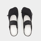 Mules - MM6 Maison Margiela - Synthetic - Black