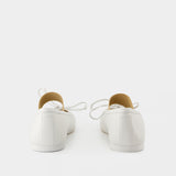 Ballerinas - MM6 Maison Margiela - Leather - White