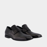 Loafers - MM6 Maison Margiela - Leather - Black