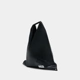 Japanese Shoulder Bag - MM6 Maison Margiela - Leather - Black