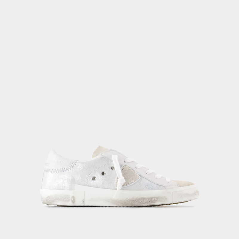 Prsx Low Sneakers - Philippe Model - Leather - Silver