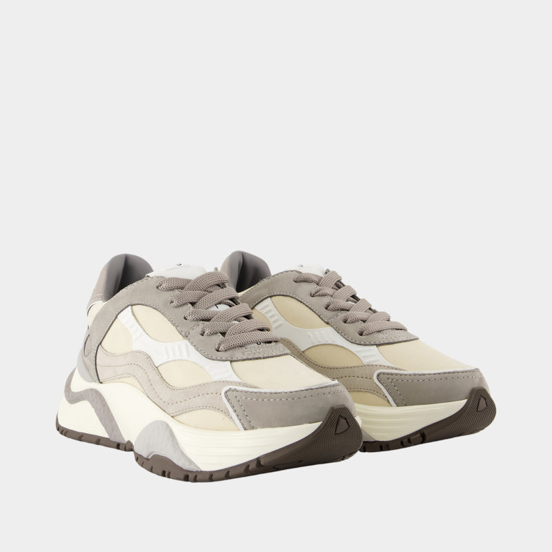 【関税込み】Sneakers Odeon Low - Philippe Model - Leather - Odeon Low Sneakers - Philippe Model - Leather - Grey