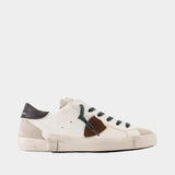 Prsx Low Man Sneakers - Philippe Model - Leather - White