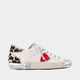 Prsx Low Woman Sneakers - Philippe Model - Leather - White