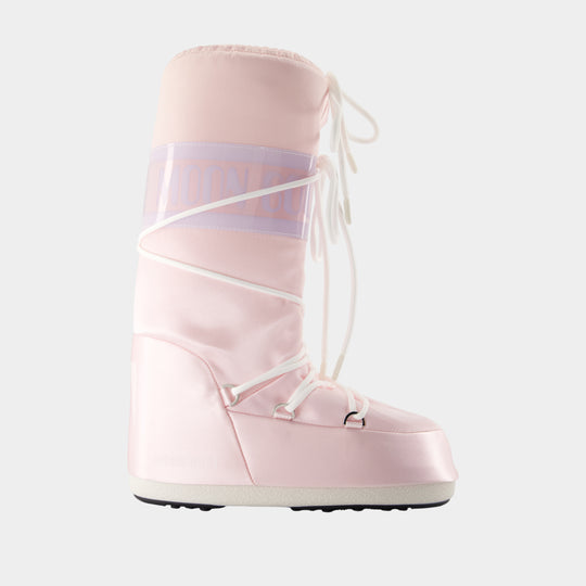 Icon Pearly Boots - Moon Boot - Synthetic - Pink