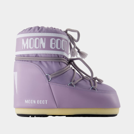 Icon Low Ankle Boots - Moon Boot - Synthetic - Purple