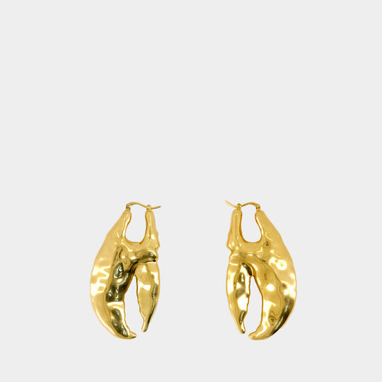 Les Boucles Homard - Jacquemus - Metal - Gold