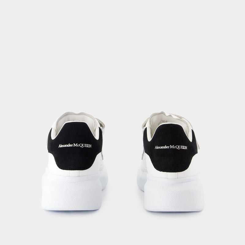 Sneakers Oversize 白色皮质白色鞋跟运动鞋