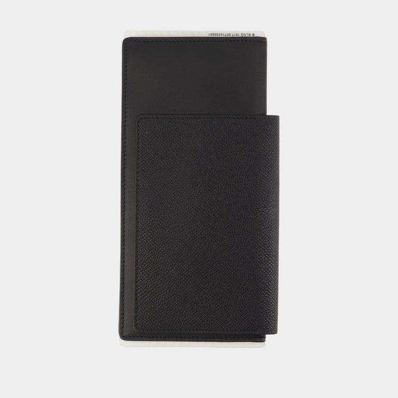Passport Holder - Balenciaga - Leather - Black