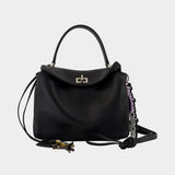 Rodeo Top Handle Mini Purse - Balenciaga - Leather - Black
