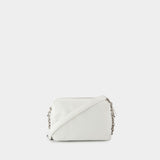 Monaco Camera Xs Shoulder Bag - Balenciaga - Leather - White