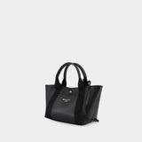 Navy Revamp Small Shopper Bag - Balenciaga - Leather - Black