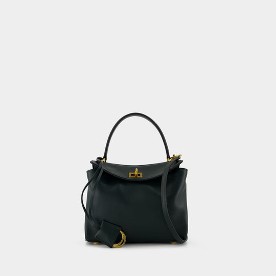 Rodeo Top Handle 绿色皮制迷你手拿包