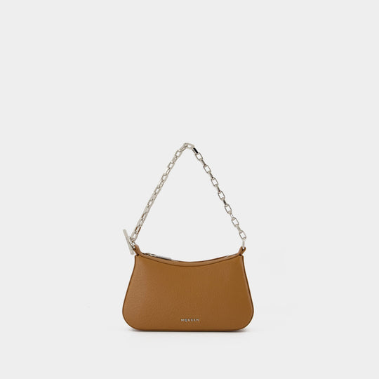 T-Bar Mini Purse - Alexander McQueen - Leather - Brown