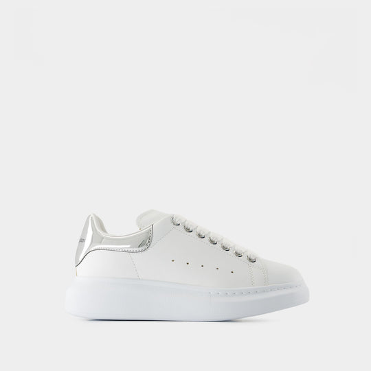 Sneakers Oversized - Alexander McQueen - Leather - White