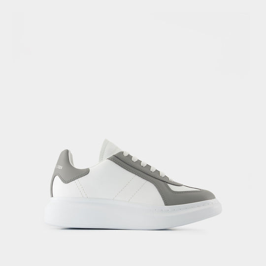 Sneakers Oversized - Alexander McQueen - Leather - White