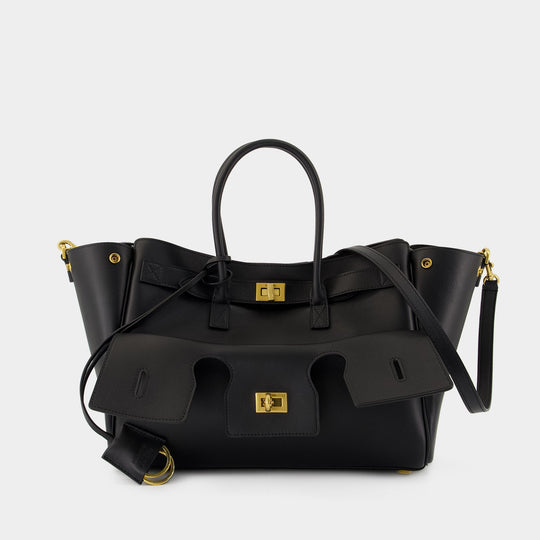 Bel Air Carry All Small Purse - Balenciaga - Leather - Black