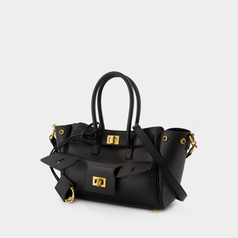 Bel Air Carry All Mini Bag- Balenciaga - Leather - Black