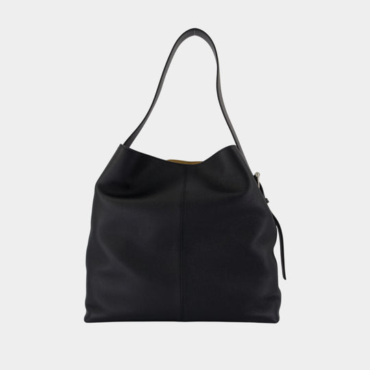 T-Bar Sling Shopper Bag - Alexander McQueen - Leather - Black