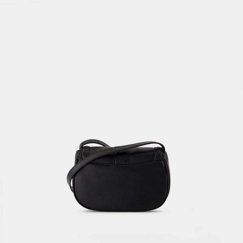 T-Bar Satchel Mini Purse - Alexander McQueen - Leather - Black