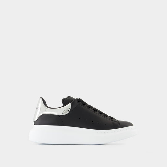 Sneakers Oversized - Alexander McQueen - Leather - Black
