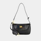 Rodeo Sling Shoulder Bag - Balenciaga - Leather - Black