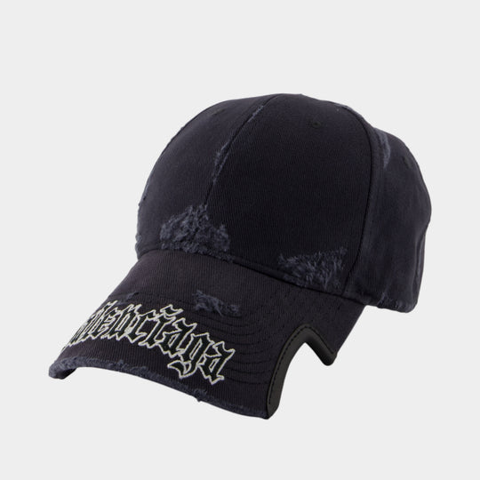 Cap - Balenciaga - Cotton - Black