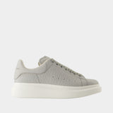 Oversized Sneakers - Alexander McQueen - Leather - Grey