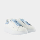 Oversized Sneakers - Alexander McQueen - Leather - White