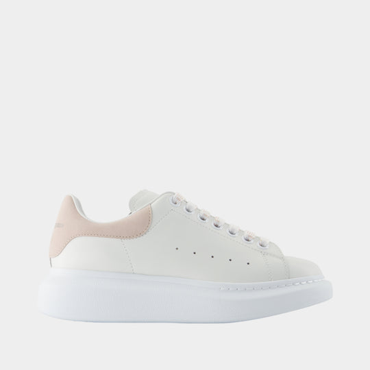 Oversized Sneakers - Alexander McQueen - Leather - Pink