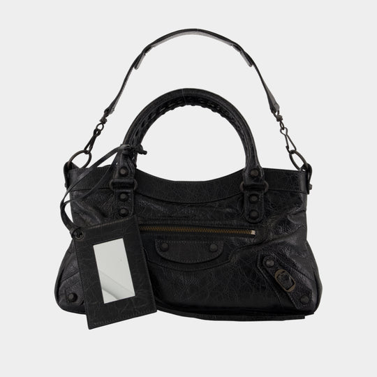 Le First Purse - Balenciaga - Leather - Black
