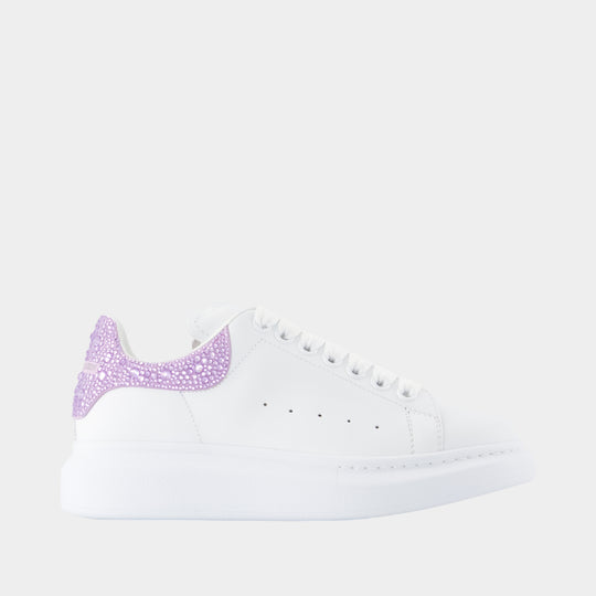 Oversized Sneakers - Alexander McQueen - Leather - Purple