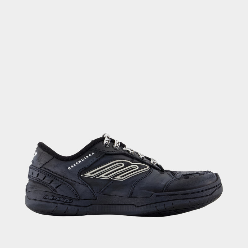 Hamptons Sneakers - Balenciaga - Leather - Black