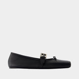 Bel Air Ballerinas - Balenciaga - Leather - Black