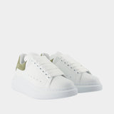 Oversized Sneakers - Alexander McQueen - Leather - Green