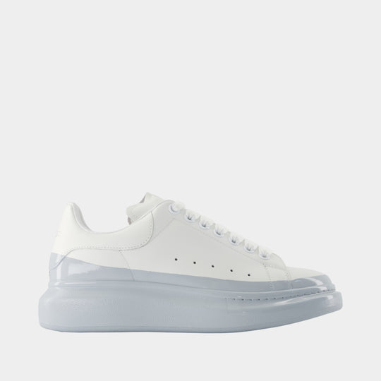 Oversized Sneakers - Alexander McQueen - Leather - Blue