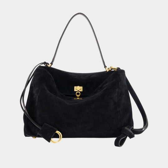 Rodeo Top Handle M Shoulder Bag - Balenciaga - Leather - Black