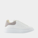 Oversized Sneakers - Alexander McQueen - Leather - Grey
