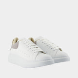 Oversized Sneakers - Alexander McQueen - Leather - Grey