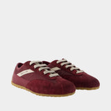 Boxing trainers - Alexander McQueen - Leather - Burgundy
