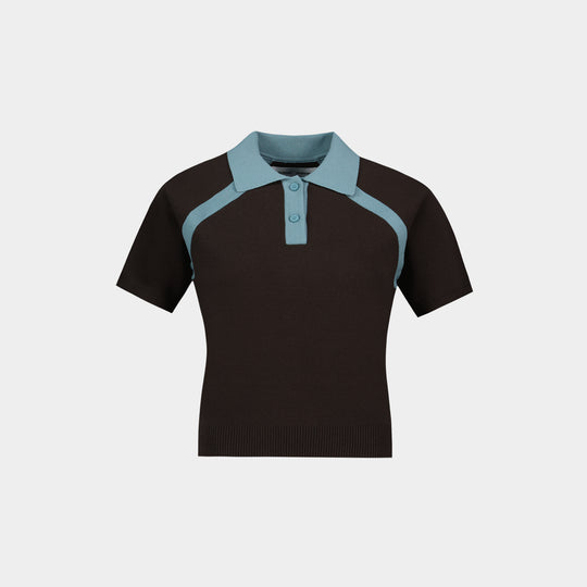 Sasimona 15830 Polo - SAMSØE SAMSØE - Viscose - Brown