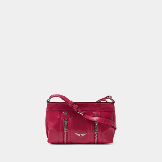 Sunny Mood Vintage Crossbody - Zadig & Voltaire - Leather - Pink