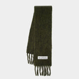 Scarf - Acne Studios - Wool - Khaki