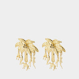 Les Boucles Palmier - Jacquemus - Metal - Gold