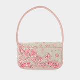 Tommy Shoulder Bag - Staud - Viscose - Pink