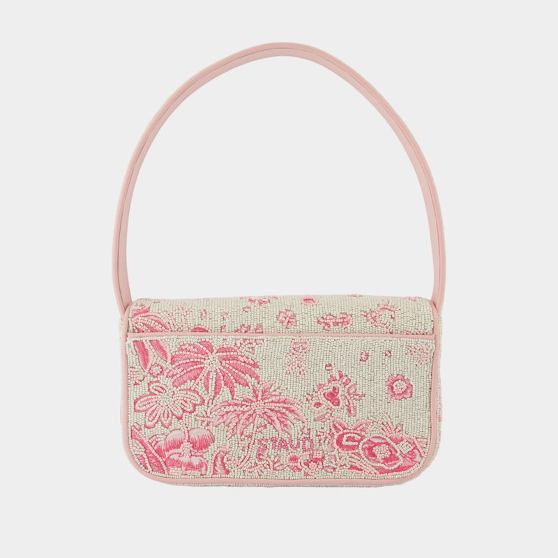 Tommy Shoulder Bag - Staud - Viscose - Pink
