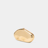 The Caldera Clutch - Cult Gaia - Leather - Gold